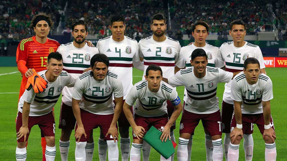 Mannschaftsfoto für Mexico