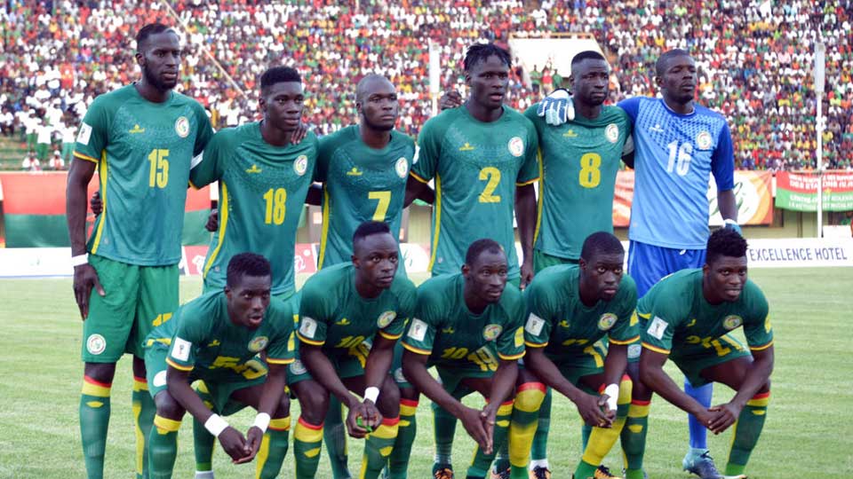 Mannschaftsfoto für Senegal